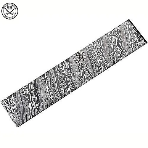 Стержень из дамасской стали для изготовления ножей Ручная ковка