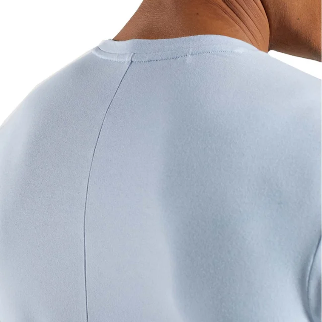 Men T Shirts Curved Hem Slim Fit T Shirt Street Style Shirt Fitness Wear Street Apparel