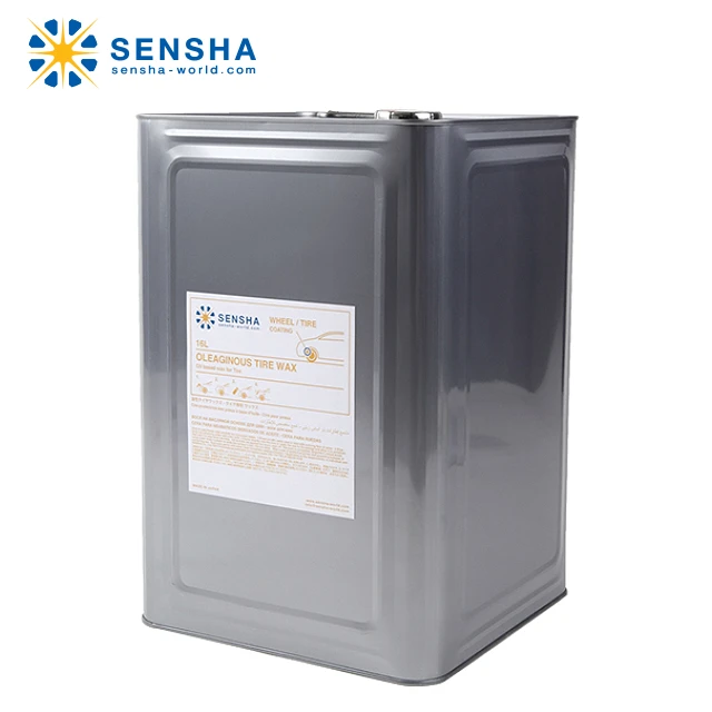 OLEAGINOUS TIRE WAX 16L glazing coating for car tire business use by SENSHA