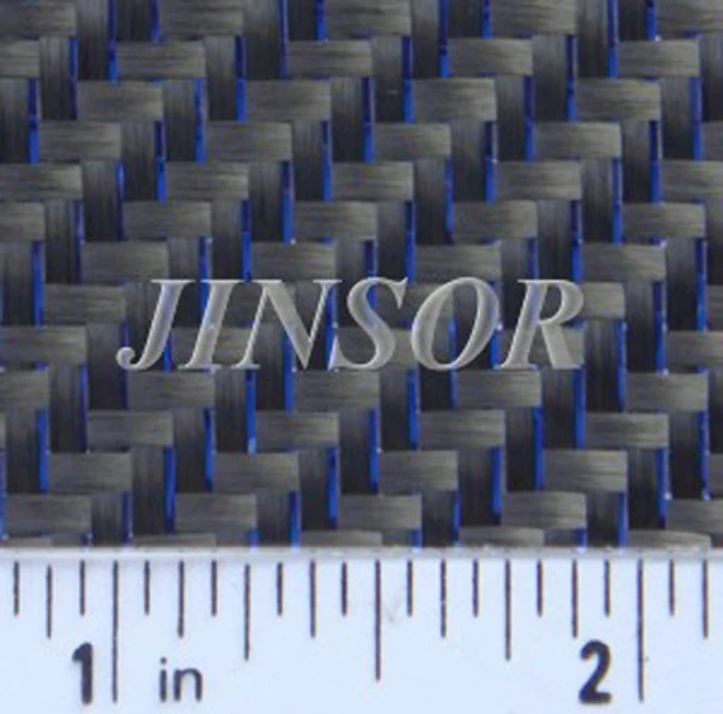 reflection glitter carbon fiber fabric