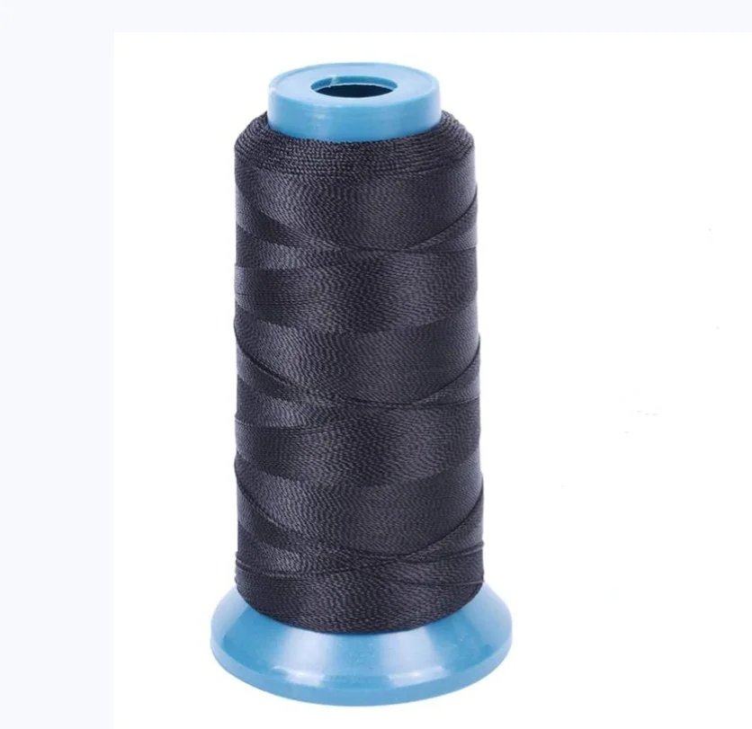 Hair Extension Accessory 150D/3 Polyester Braided Sewing Thread 2200 Yard For Braided Hair Jeans Sewing Leather