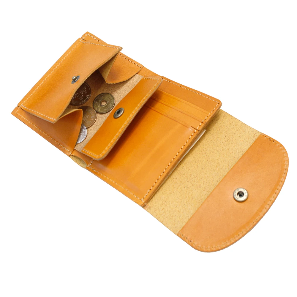 [ TOCHIGI LEATHER ] Trifold Wallet - Made in Japan