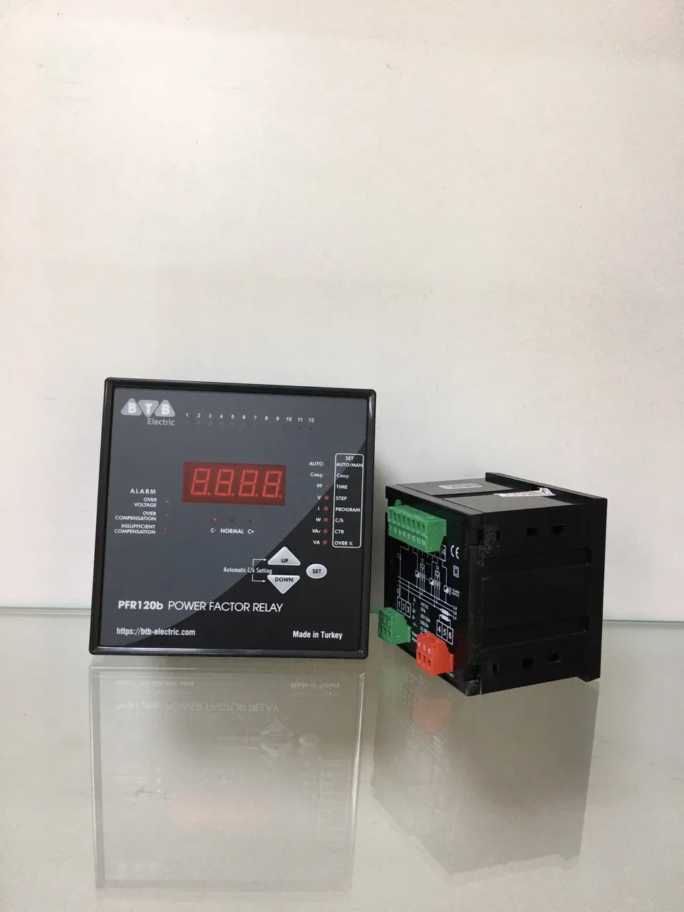 POWER COMPENSATION CONTROLLER 03 PHASE  6 STEPS made in turkey 2021