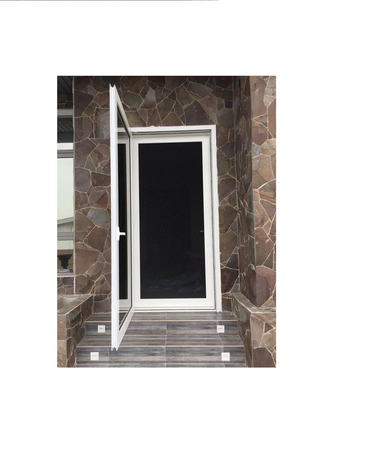 Aluminium High Tensile Stainless Steel Wire Mesh Security Screen High Performance Swing Door Security Wire Mesh Doors