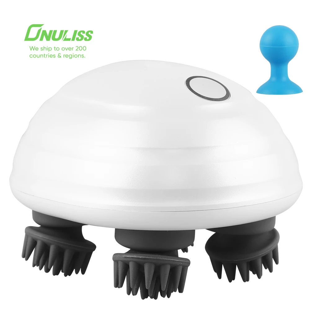 2022 Automatic Hot Selling Head Massage Apparatus Head Scalp Massager 12 Finger Head Massager Scalp