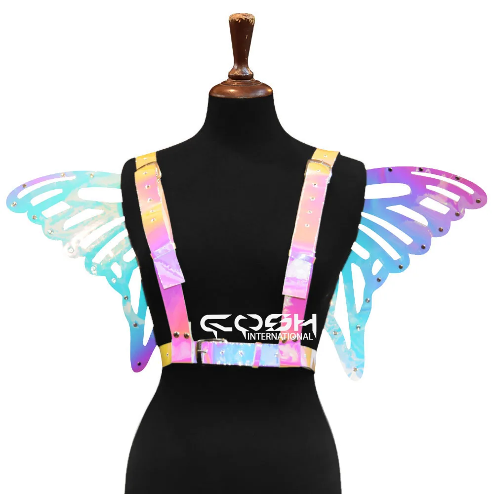 Holographic Ladies Body Harness Supplier From Sialkot Pakistan