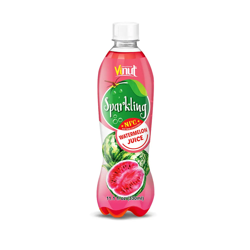 
Top Quality 11.1 fl oz Plastic Bottle Orange Juice Factory VINUT Soft Drink Sparkling Water Carbonated Drink 