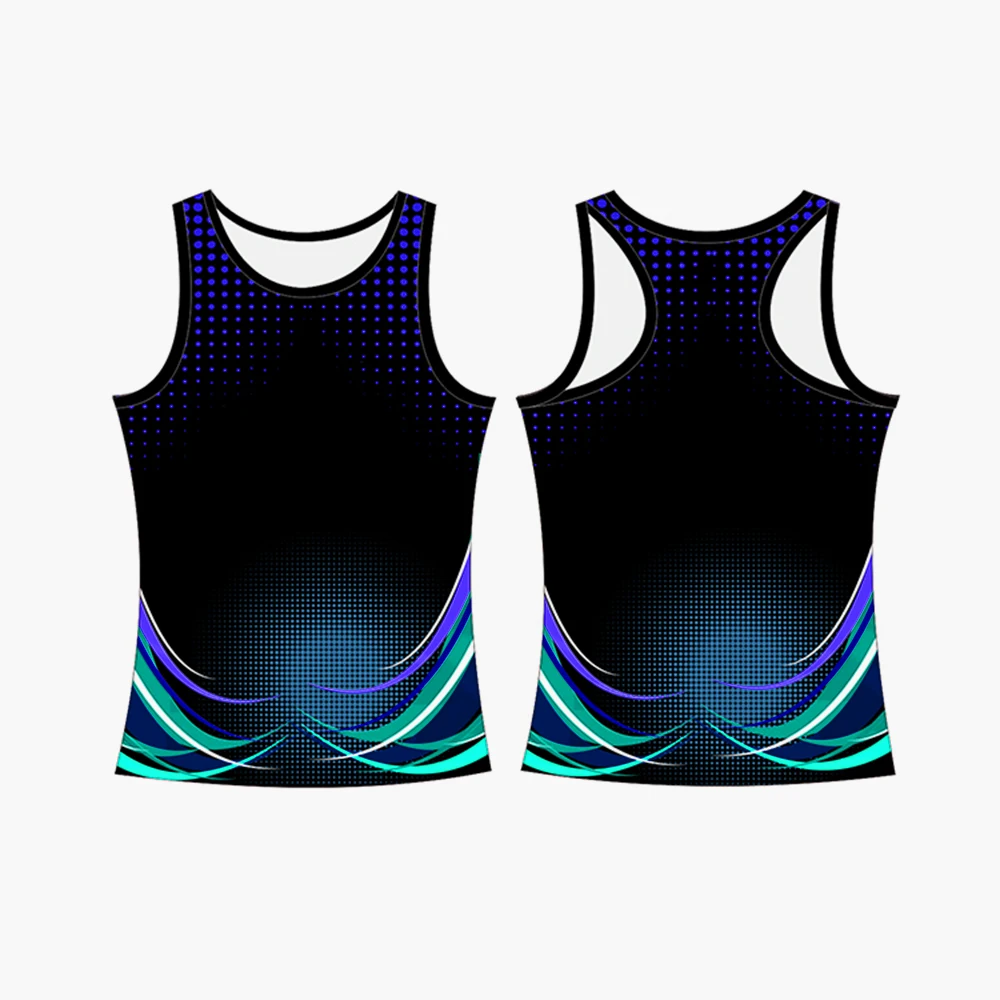 
Новый дизайн 2020, Женская майка с сублимационной печатью, одежда для фитнеса, женские майки для спортзала, распродажа 