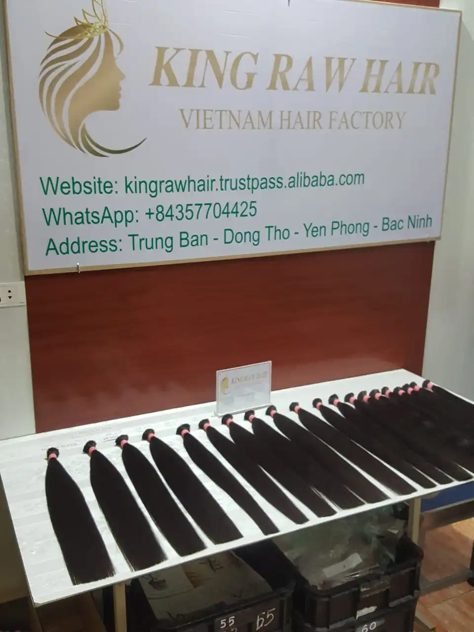 Лидер продаж Натуральные Прямые Волосы KingRawHair 18 дюймов человеческие волосы вьетнамские двойные натянутые 100% наращивание волос