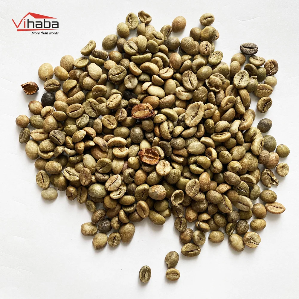 Export green coffee beans robusta green arabica green coffee beans drink bottle coffee bean vietnam