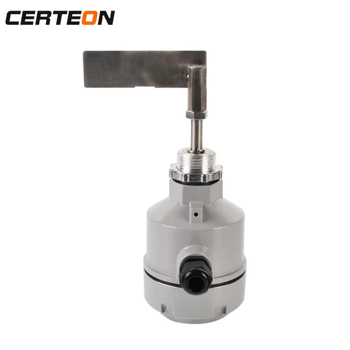 top sales production Tank Bin Shaft paddle flange indicator rotary cement level sensor switch for powder silo level indicating