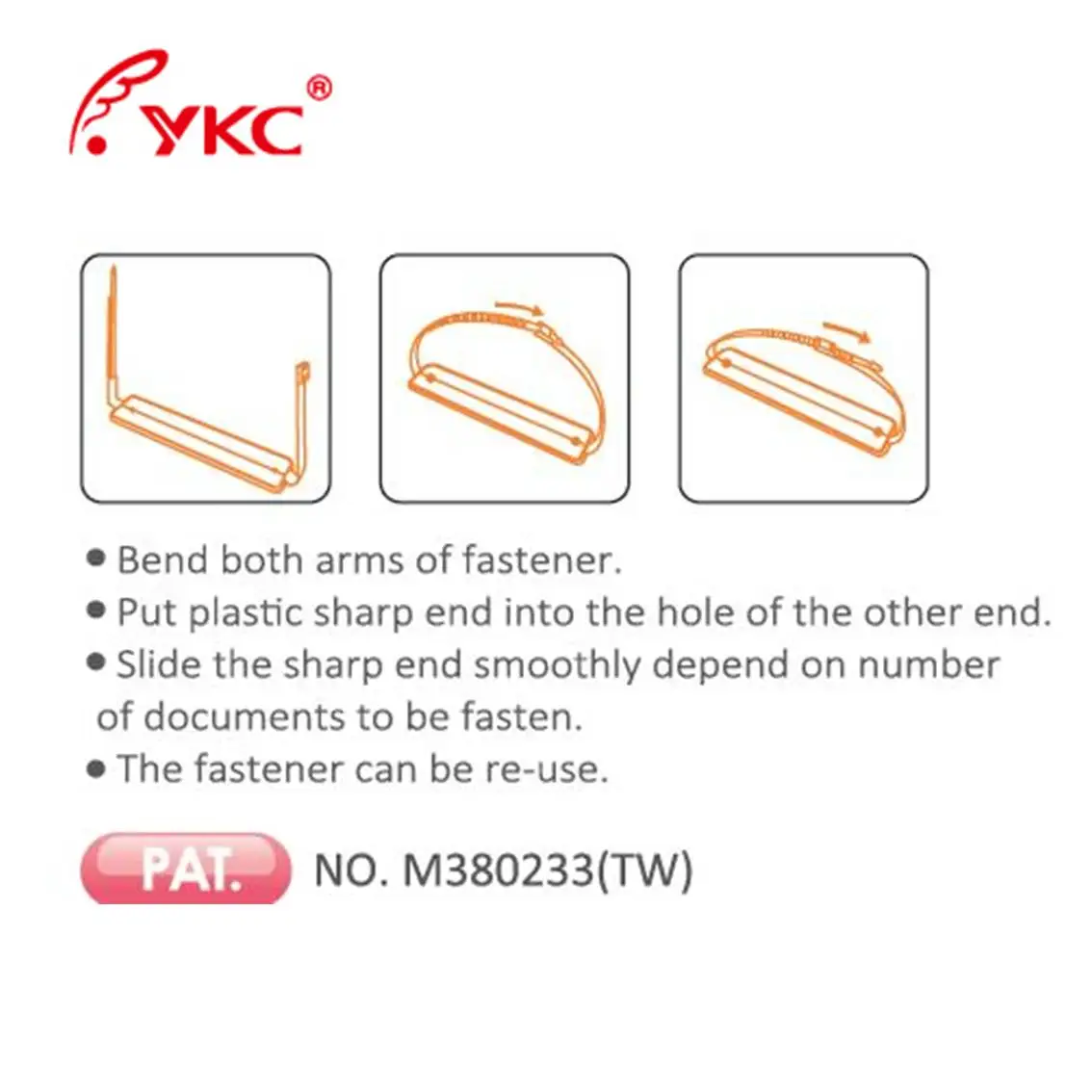 
Multi-color Coated Plastic Eco Paper Office Desktop Standard Plastic Paper File Fastener ,paper Fastener Clip 