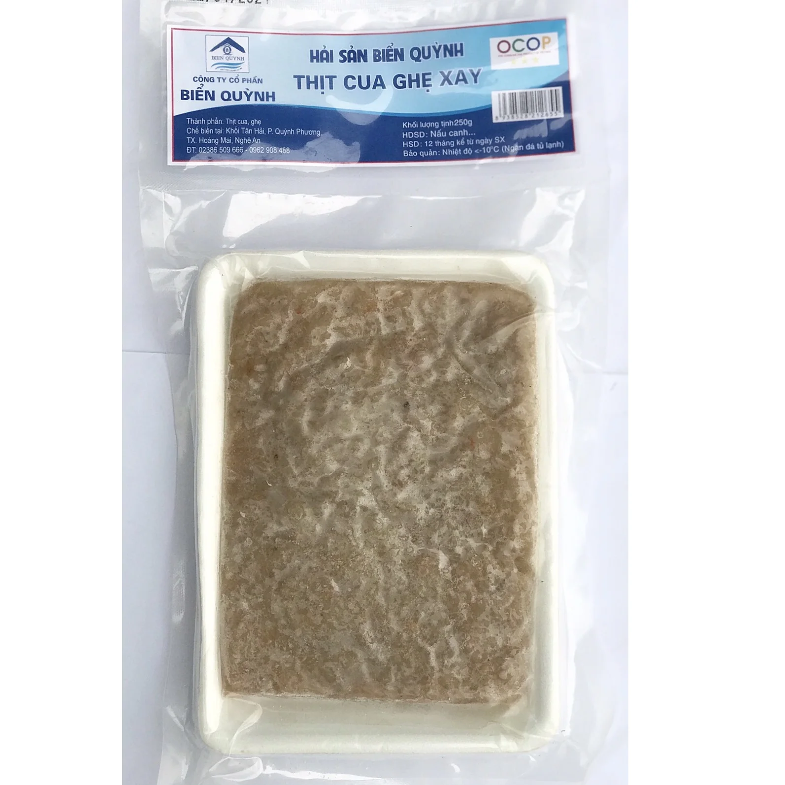 Wholesale Fresh Whole Natural Seafood Raw Meat Food Air-Dried Ground Spider Crab  For Cook From Private Label In Vietnam