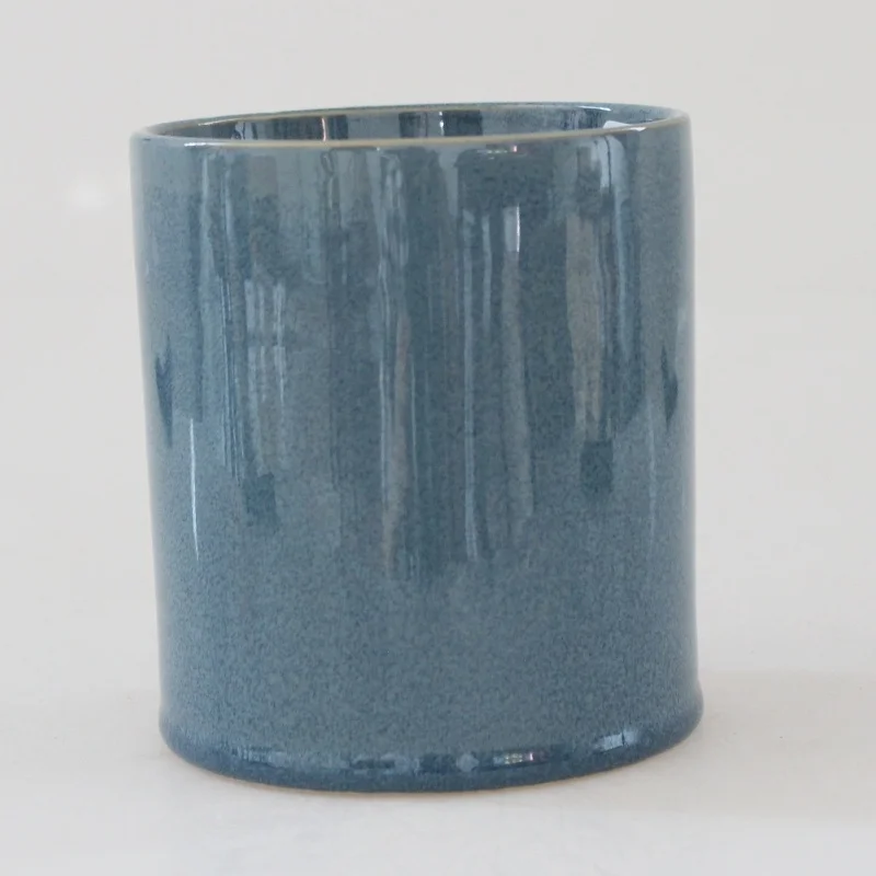 Food Storage Jar with Wooden Lid Ceramic Food Storage Jar Medium Ceramic Kitchen Container