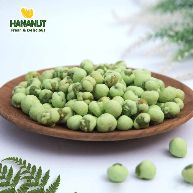 Natural Production For Salted Green Peas Snack At Factory Price Made in Vietnam
