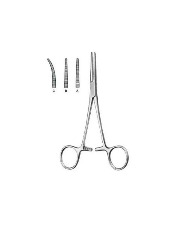 Crile Rankin Haemostatic Forceps 16cm, 16.5cm Straight, Curved Stainless Steel Material Good Quality Instruments