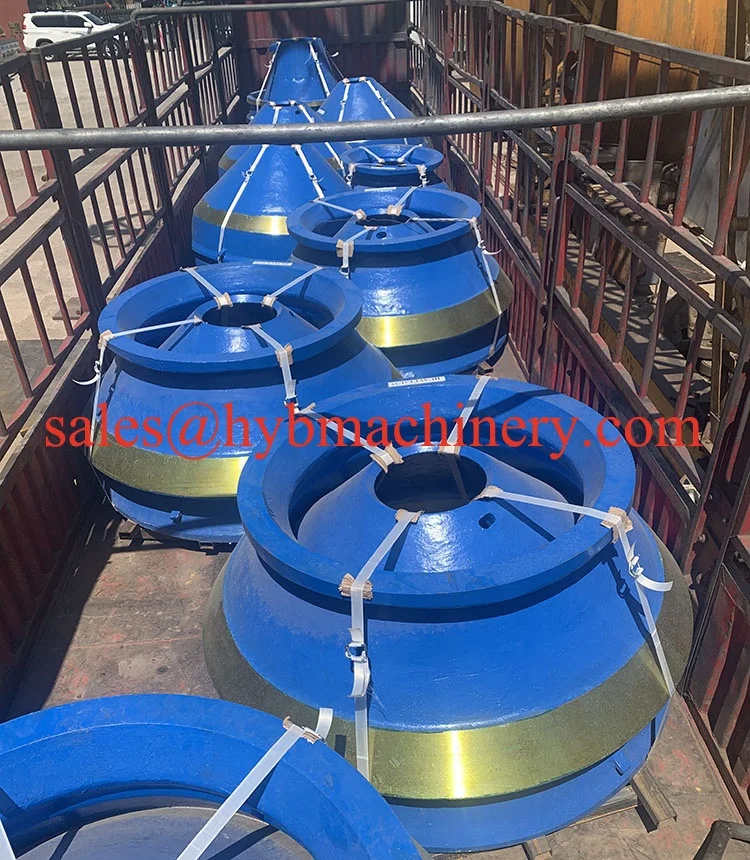 HPB500 Cone Crusher Spare Parts Mantle and Bowl Liner with High Manganese Steel