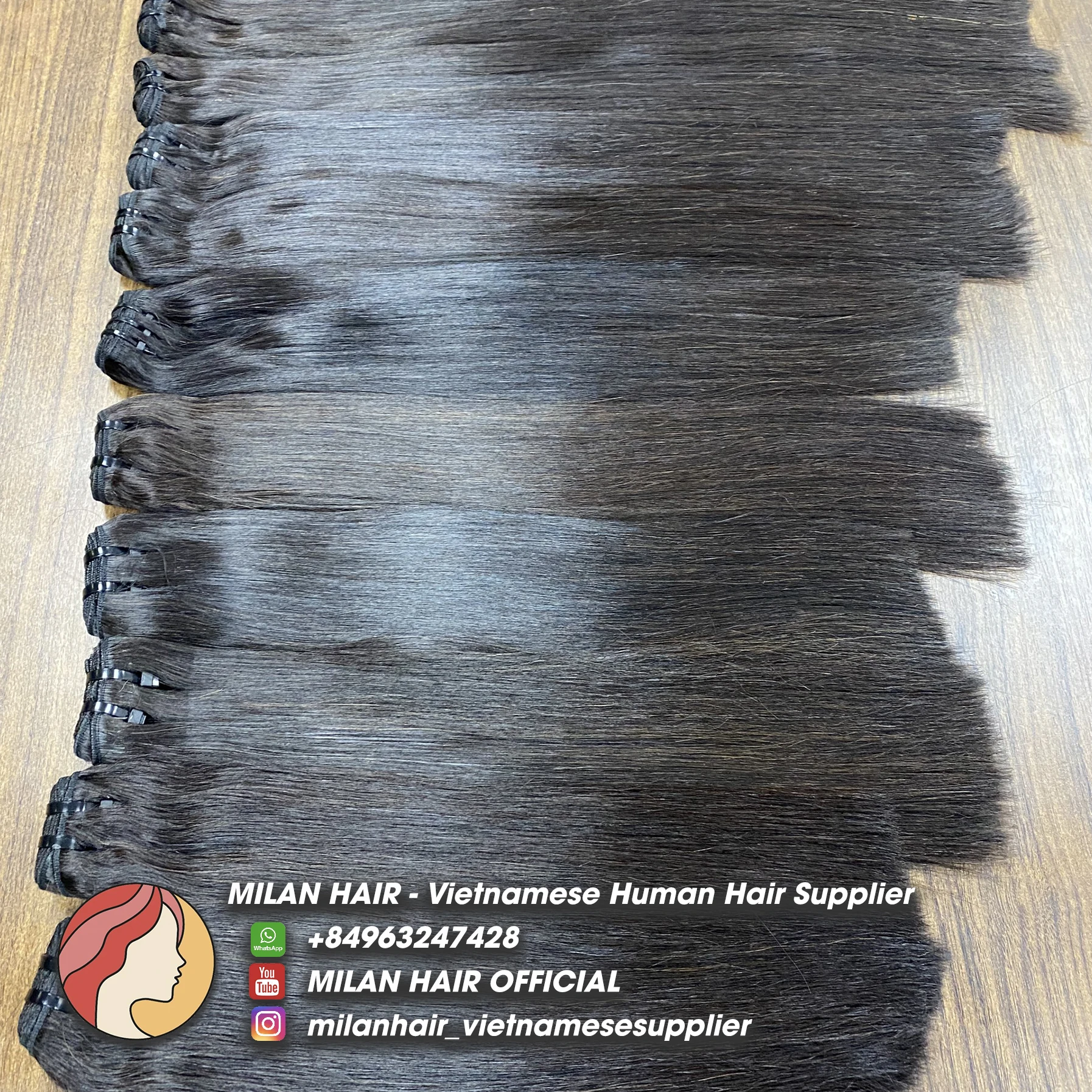 Silky Straight Natural Black Color Hair Extension Cheap raw virgin cuticle aligned hair human hair wig For Wholesale Christmas