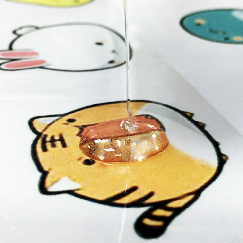 
Customized domed waterproof epoxy sticker resin 