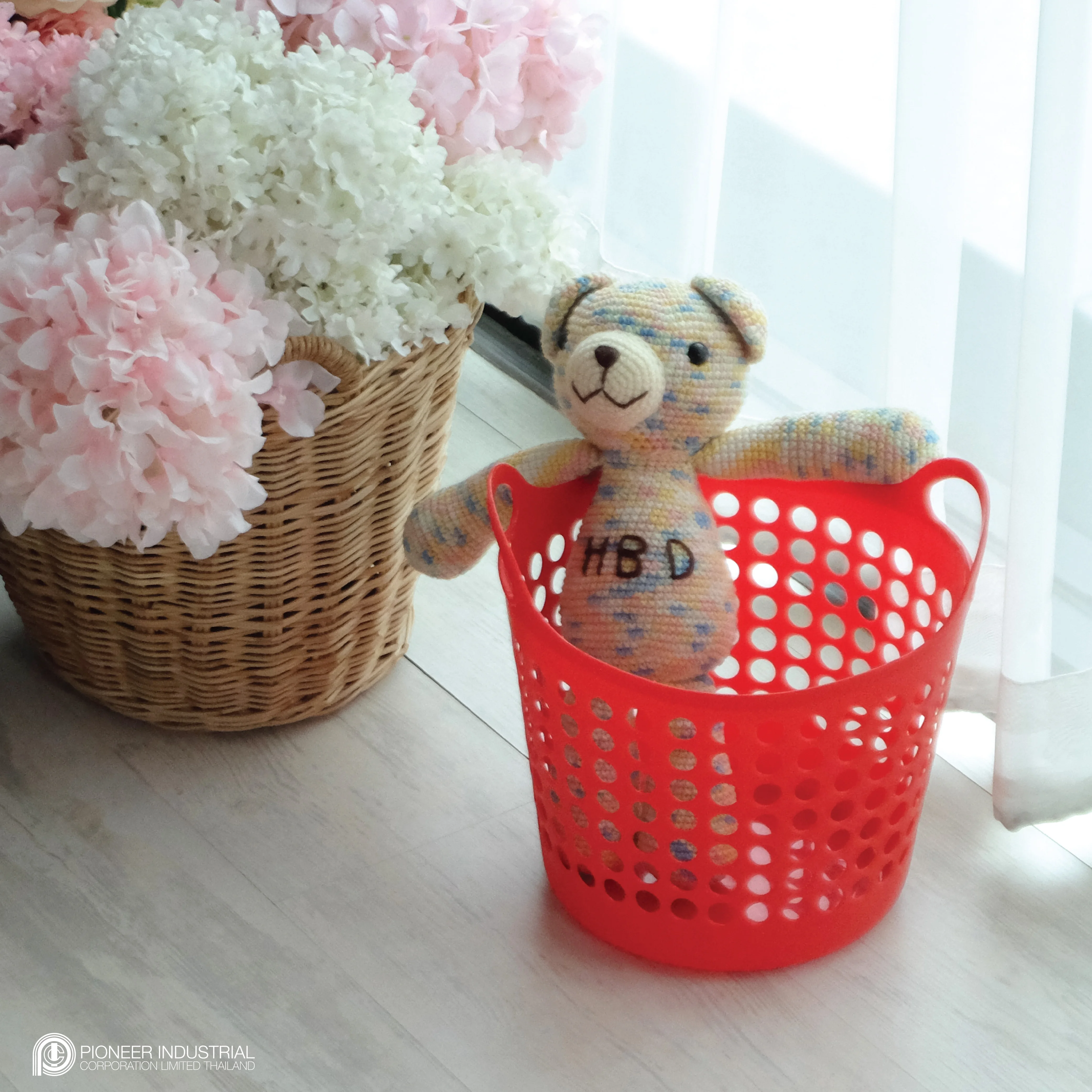 PREMIUM Plastic storage laundry basket Thailand manufacturer exporter high quality products plastic jelly basket