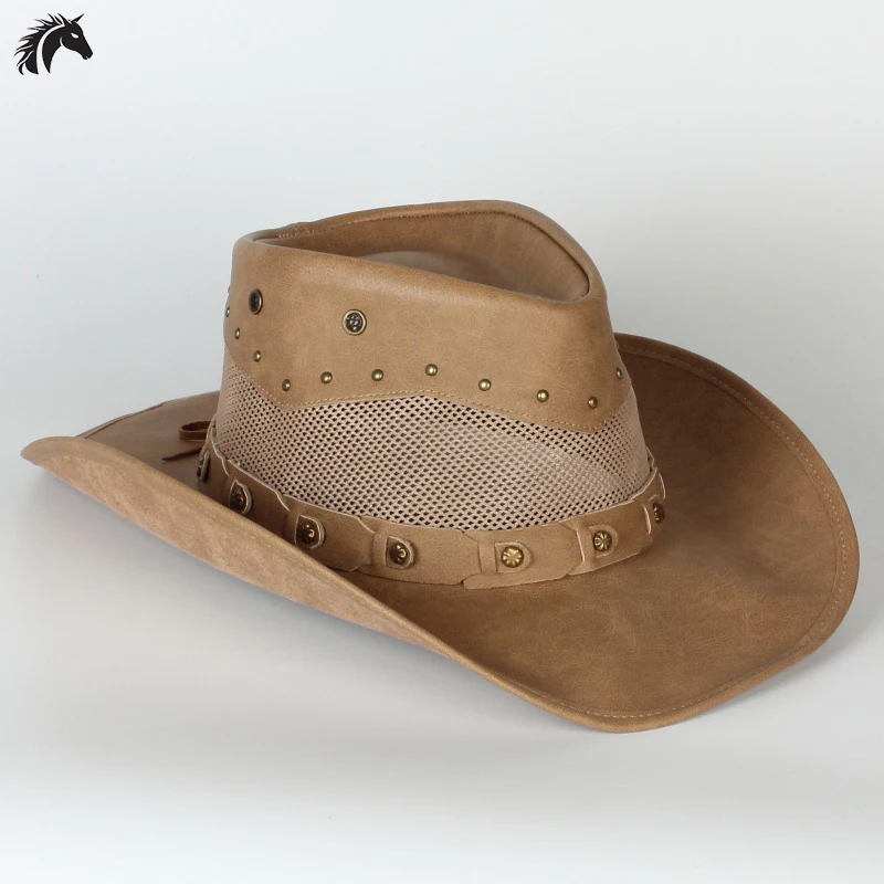 High Quality Fashion logo custom gifts items vintage style western cowboy hat for women and men
