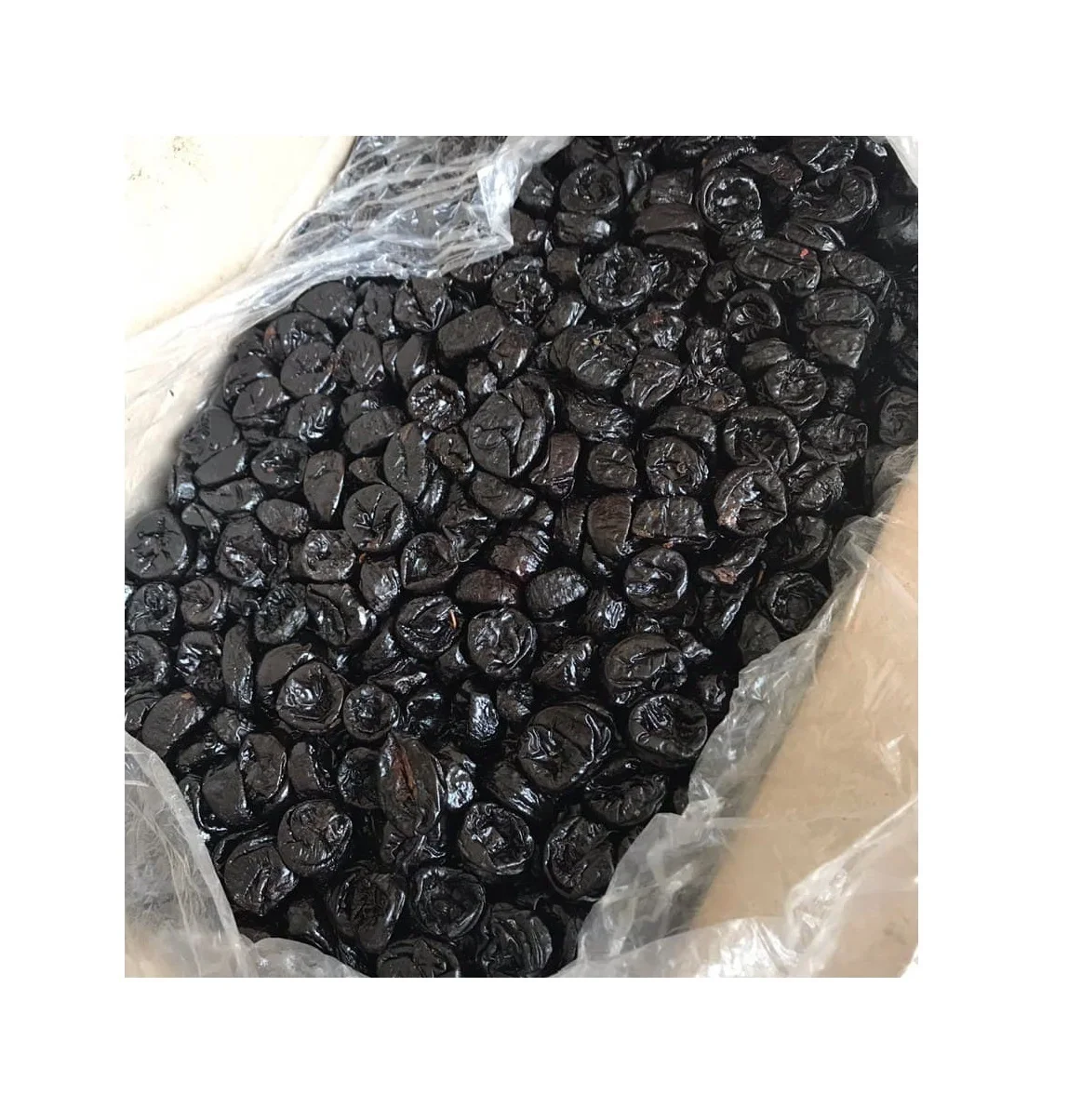 Wholesale crop 2021 October high quality from Uzbekistan bags 25 kg organic dried fruits black prune