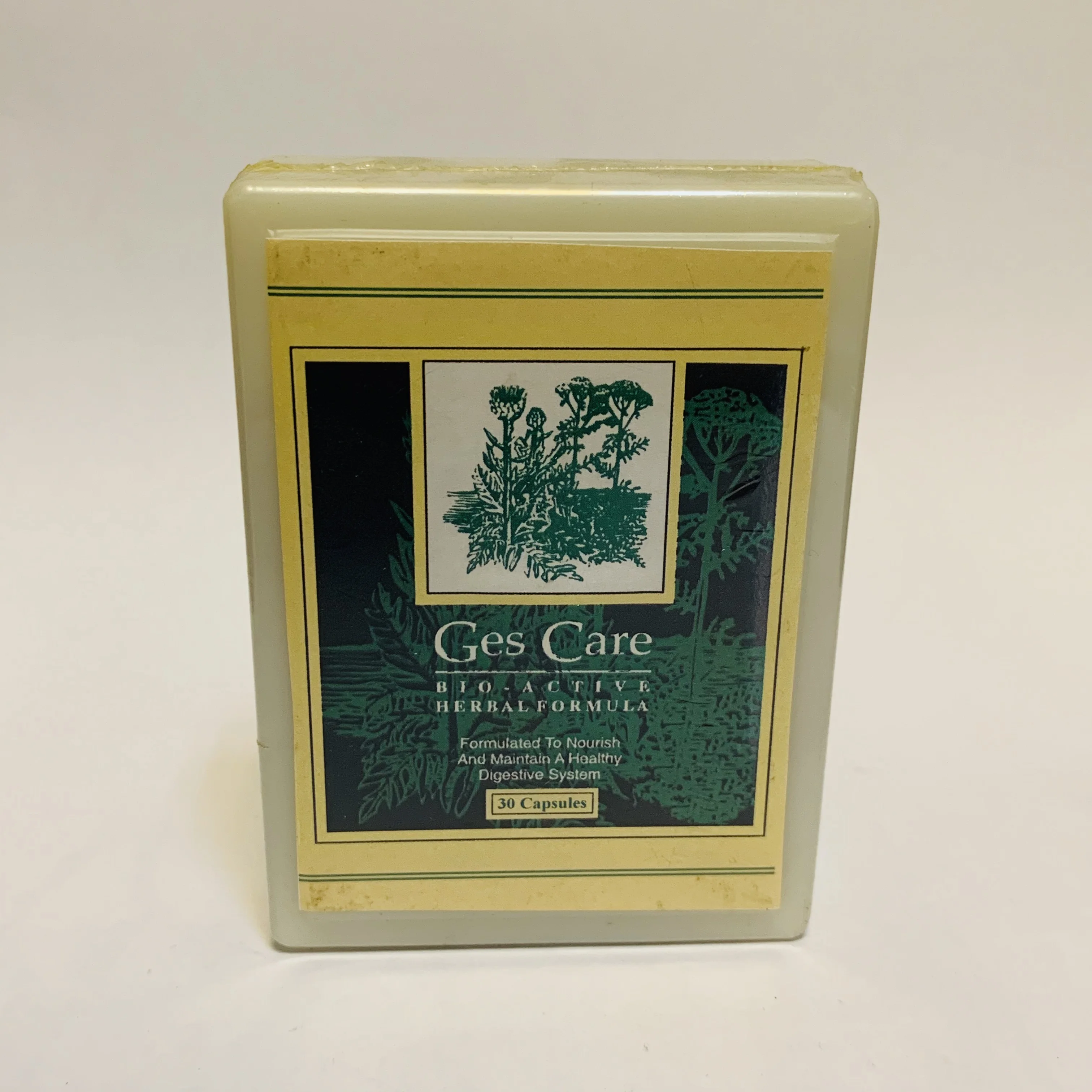 Customized Package and Service Improve Gastrointestinal Relieve Digestive Disorders Gescare Herbal Capsules