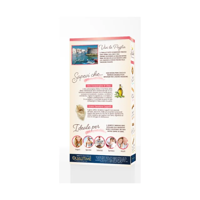 Premium Quality Bread sticks Le Stike with Senatore Cappelli Flour Crunchy Crispy Semolina Snack for deli shop in paper box 200g