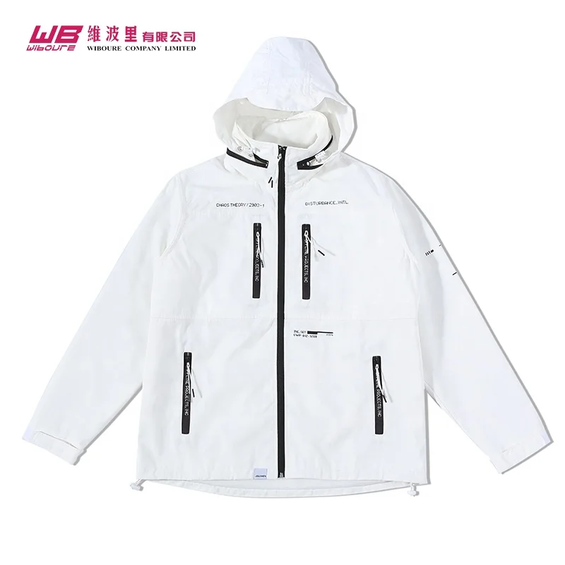 High Quality OEM ODM Fast supplier Stock Team uniform advertising 3D emboss pattern Embroidery Logo Water Repellency for men