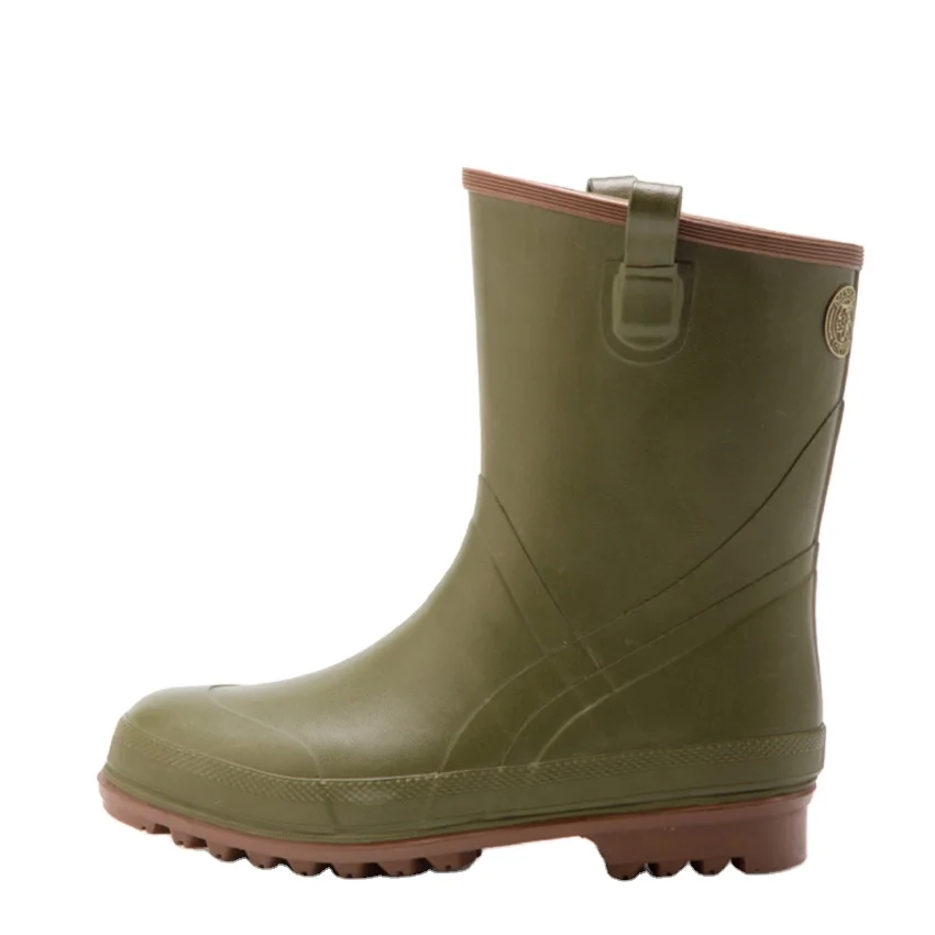 Waterproof Rainy Rubber Rain Protective Boot Ideal For Gardening