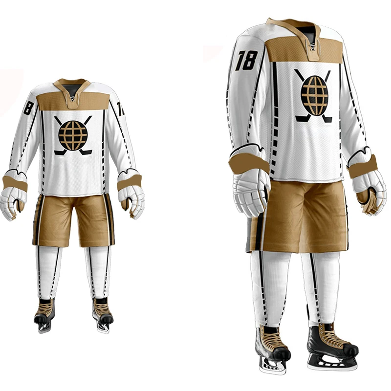 Different Design Ice Hockey Jersey Fashion Customized Logo Team Sports Wholesale Price Ice Hockey Uniform