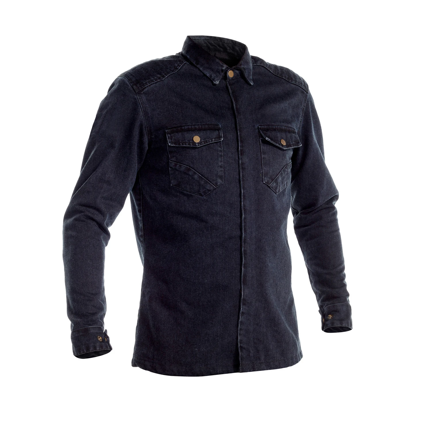 Best Button closure denim shirts for rider boys, CE Level 2 protective jeans shirts, Prime Protection