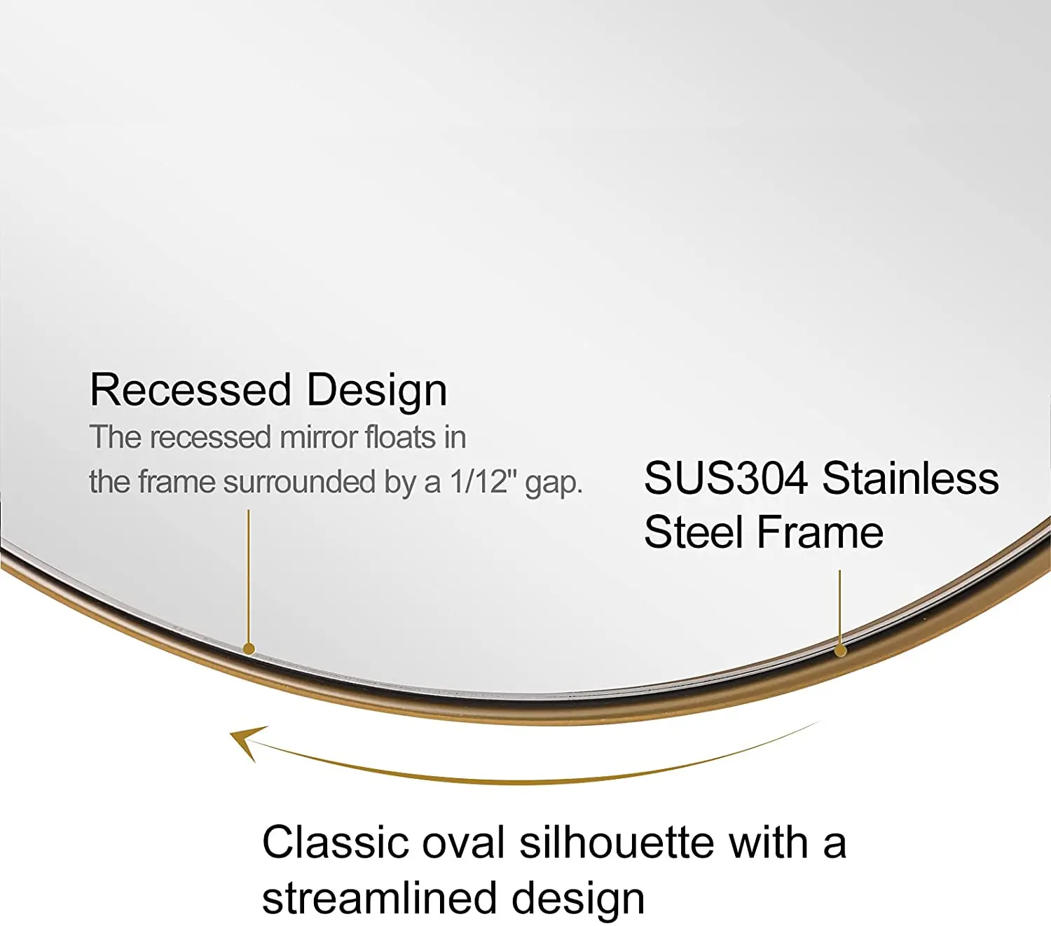 Large big Long Aluminum Alloy Metal Framed Hanged Dressing Floor Stand arched mirror