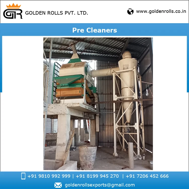 Removing Extra-Large Impurities from Grain/Raw Paddy Pre Cleaning Machine at Low Market Price