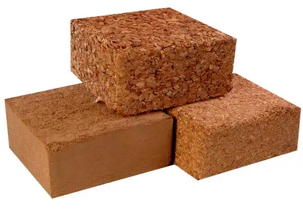 
Coco Peat 5KG Block with Low EC 15% fibre 