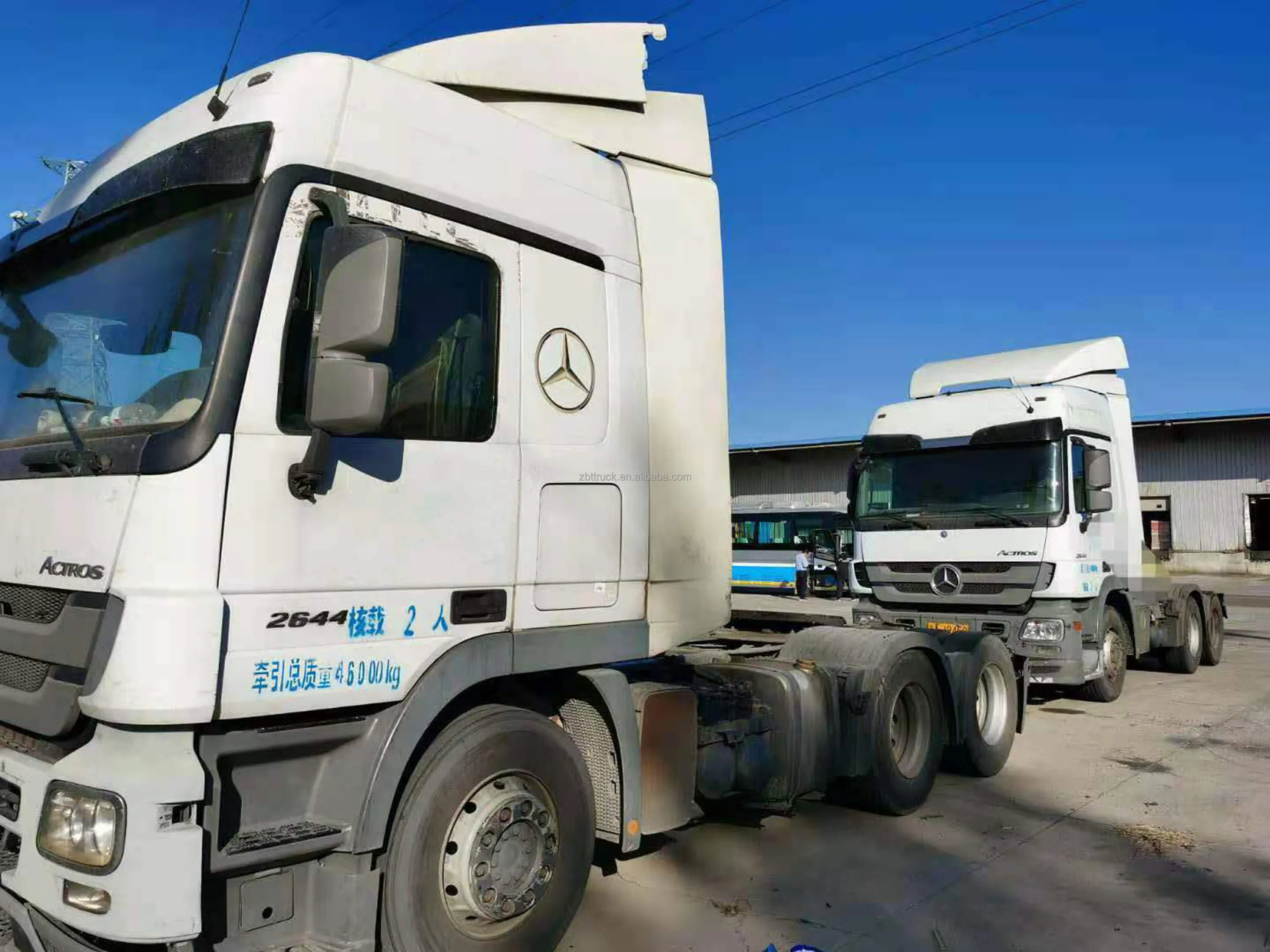 2021 секундная стрелка mercedec actros 2644 heavy duty руководитель трейлер грузовые автомобили 440hp 6x2R седельный