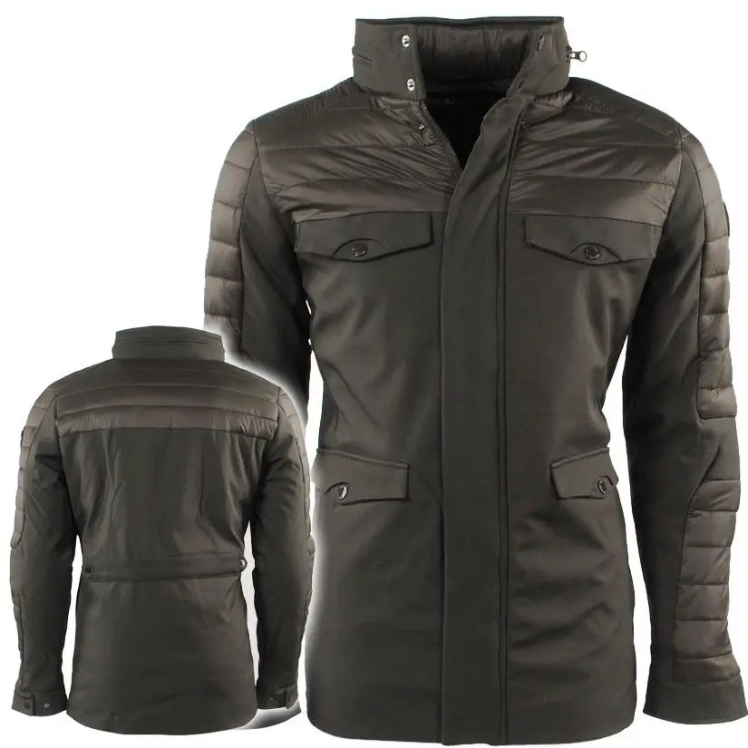Geographical Norway-Men`s Winter Jacket with Softshell details - Dancing