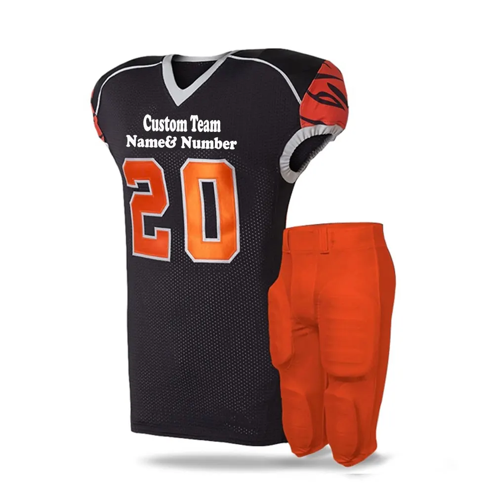 New Design Customized American Football Jerseys Custom Good Price American Football Uniforms