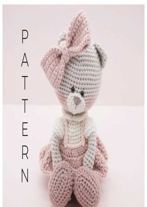 High quality Teddy bear Handicraft Amigurumi Vietnam Crochet toy for kids