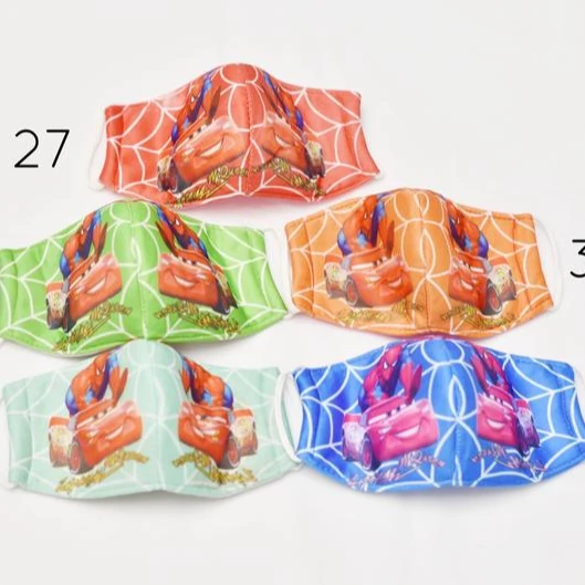 
 Детское лицо Ma sk, 3D печатные персонажи, Dis ney мультфильм, супер милый, моющийся, многоразовый, Регулируемый 24  