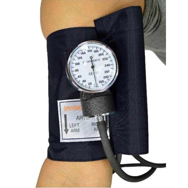 
MEDPRO Aluminum Alloy Pu Nylon Accurate Aneroid Sphygmomanometer/ Manual Blood Pressure Set 