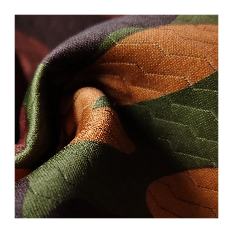  Камуфляжная ткань с принтом 260 г/м2 волнистая стильная стеганая Stoffe