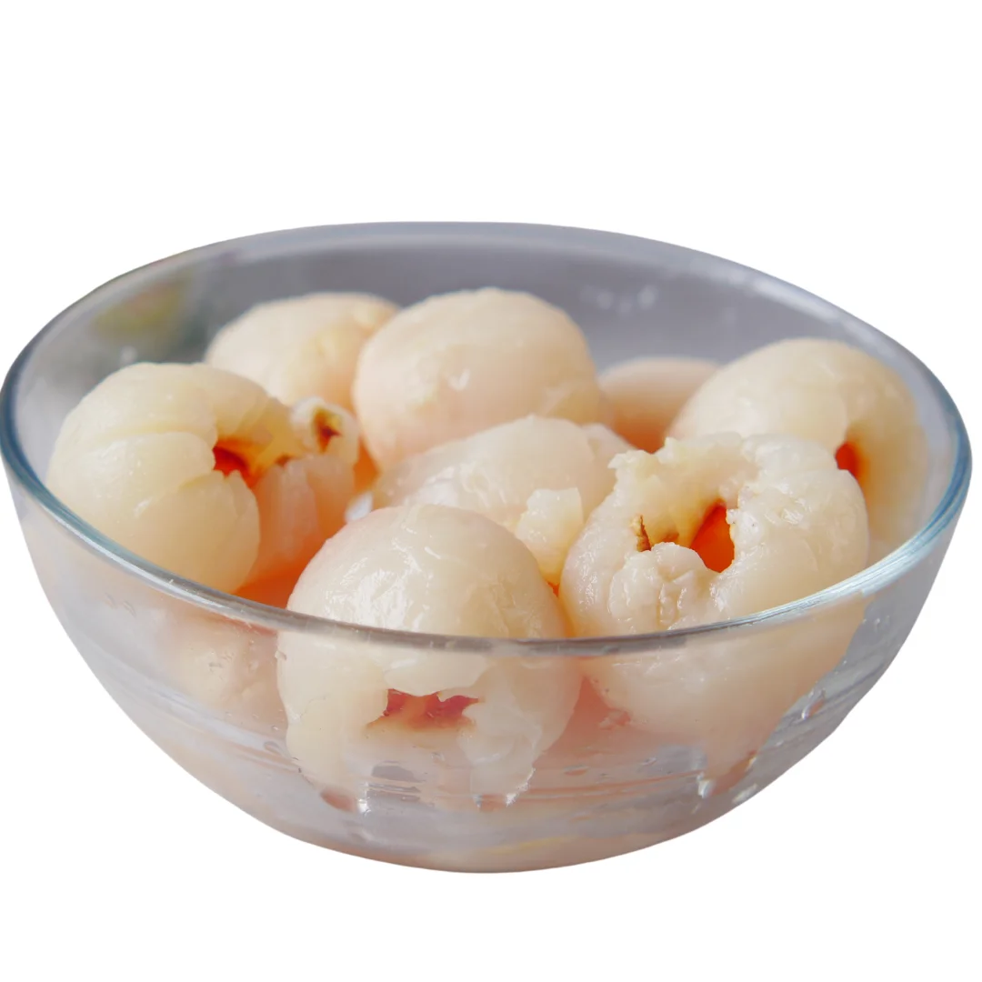 Собственная торговая марка вьетнамская фабрика консервированные фрукты ISO HACCP стандарт OEM Lychee в светлой сиропе с индивидуальной упаковкой