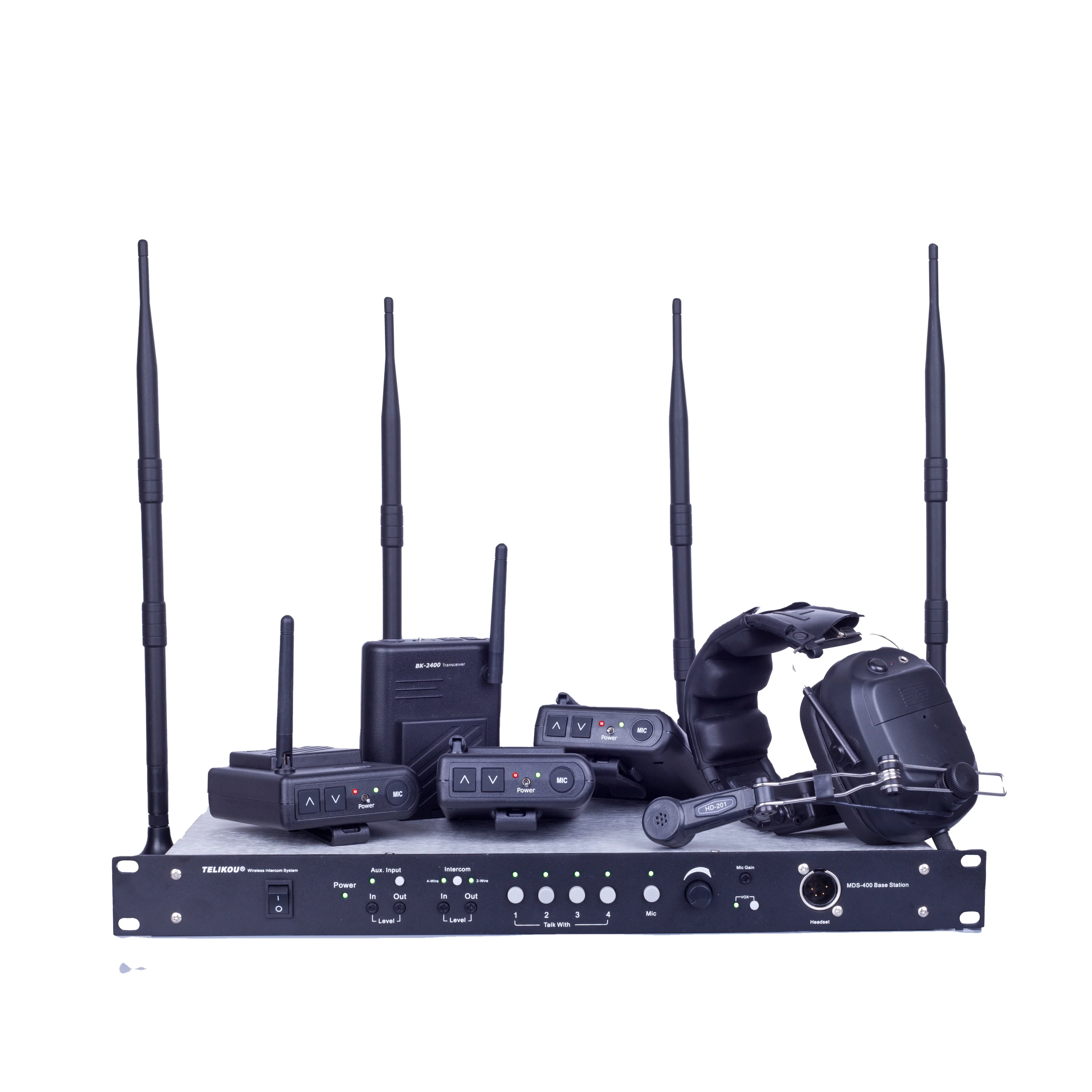wireless intercom system for 4 users digital tv broadcasting equipment wireless school intercom system