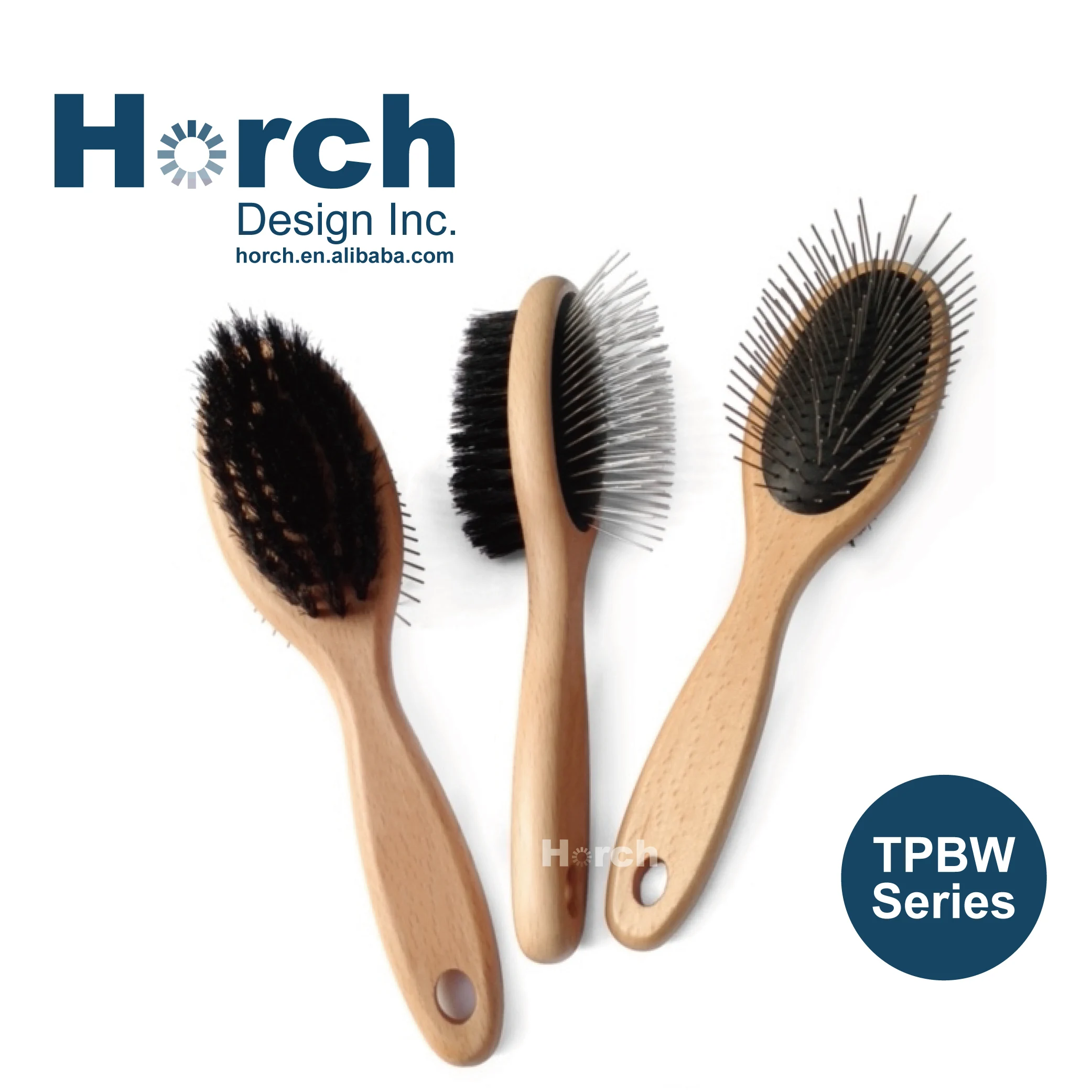 Professional Pet Grooming Round End Pin Brush Hair Cleaning Tool Cat Toy