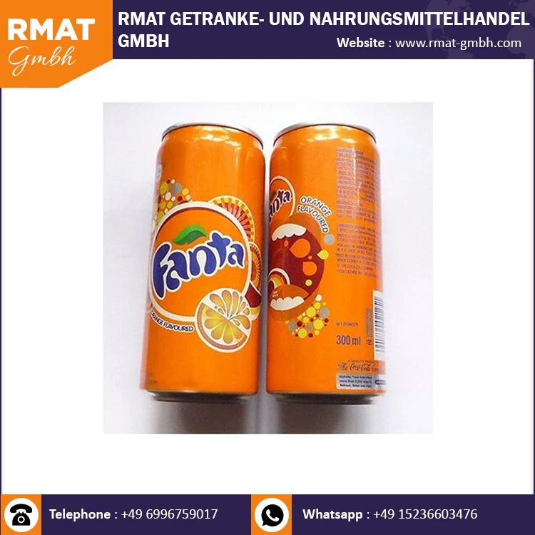 
Top Selling Cold Drink Fanta Can 330ml 