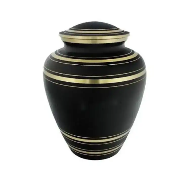 Cremation Memorial Metal Urns Burial Container Cremation  Memorial Container Jar Pot Metal Urns Burial Urns Large Size