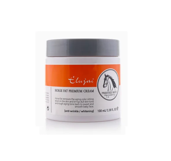 ELUJAI HORSE FAT PREMIUM CREAM Jeju 100% Horse Fat Oil Anti-wrinkles Whitening Brightening Soothing K-beauty Korea cosmetic