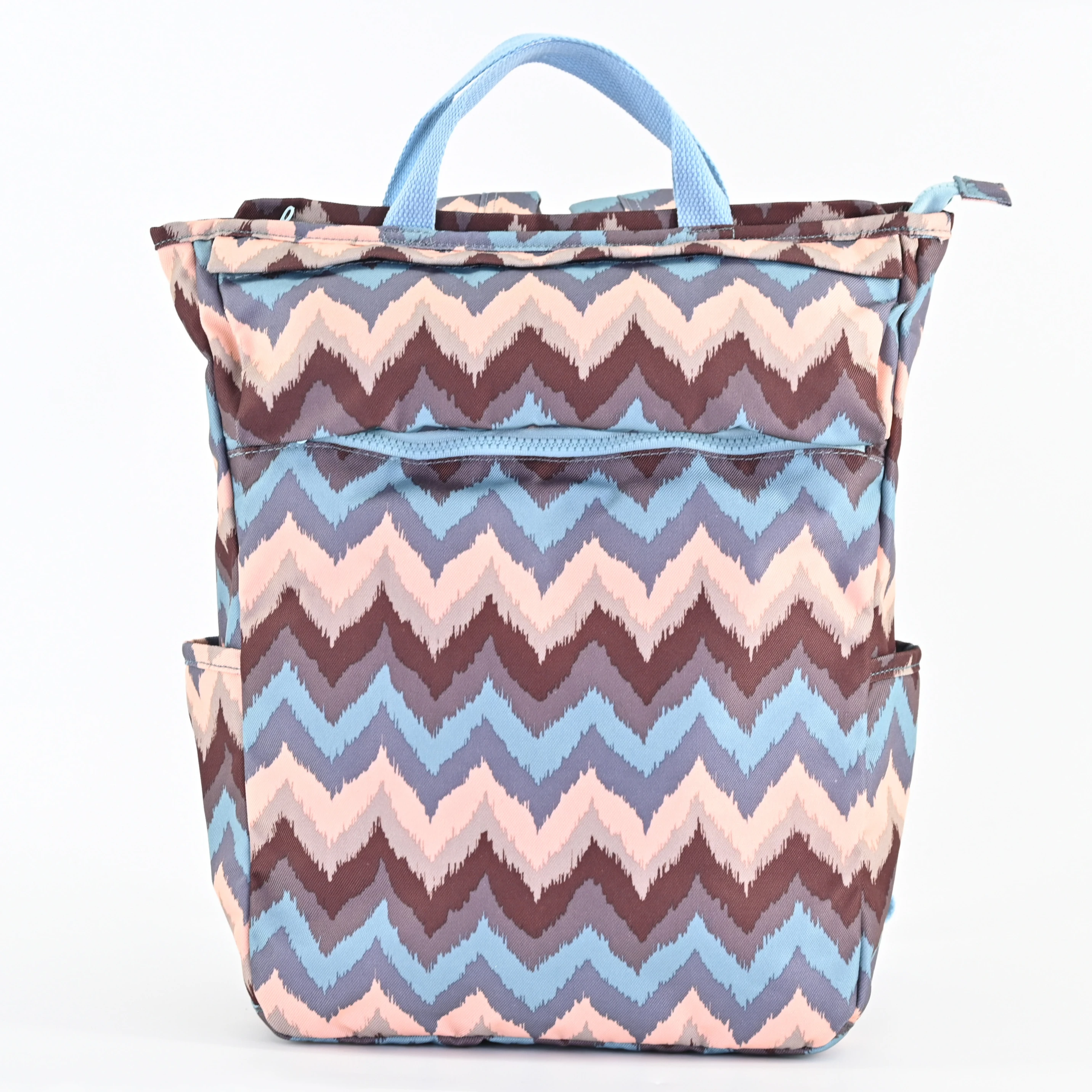 
Pink cocoa gradient mom backpack 
