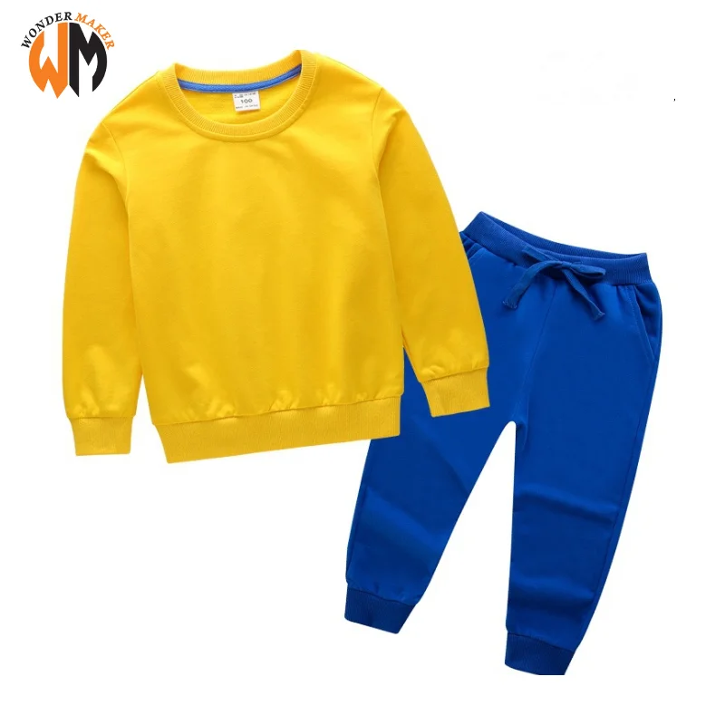 2021 Baby Sweat suit Gym Youth Tracksuits / Children Blank Kids Track Suit Sport Suit/Jogging Suit
